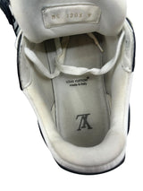 Louis Vuitton Monogram Denim Trainer Black White
