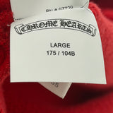 Chrome Hearts King Taco Quarter Zip Red