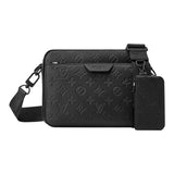 Louis Vuitton Trio Messenger Bag Black Monogram