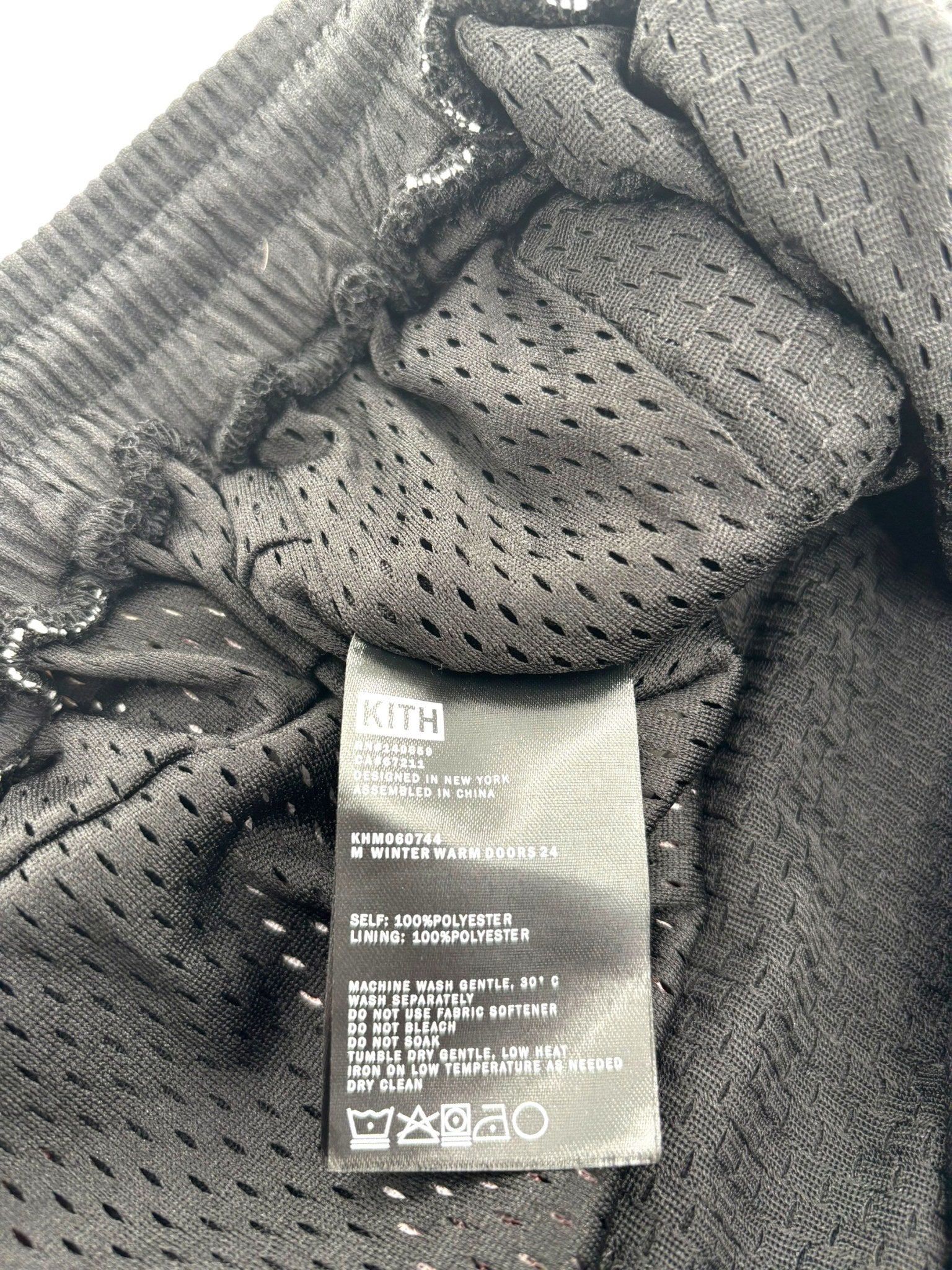 Kith Mesh Turbo Short Black