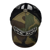 Chrome Hearts CH Hollywood Trucker Hat Camo/Black