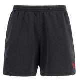 Balenciaga Laurel Classic Dry Fleece Shorts Black