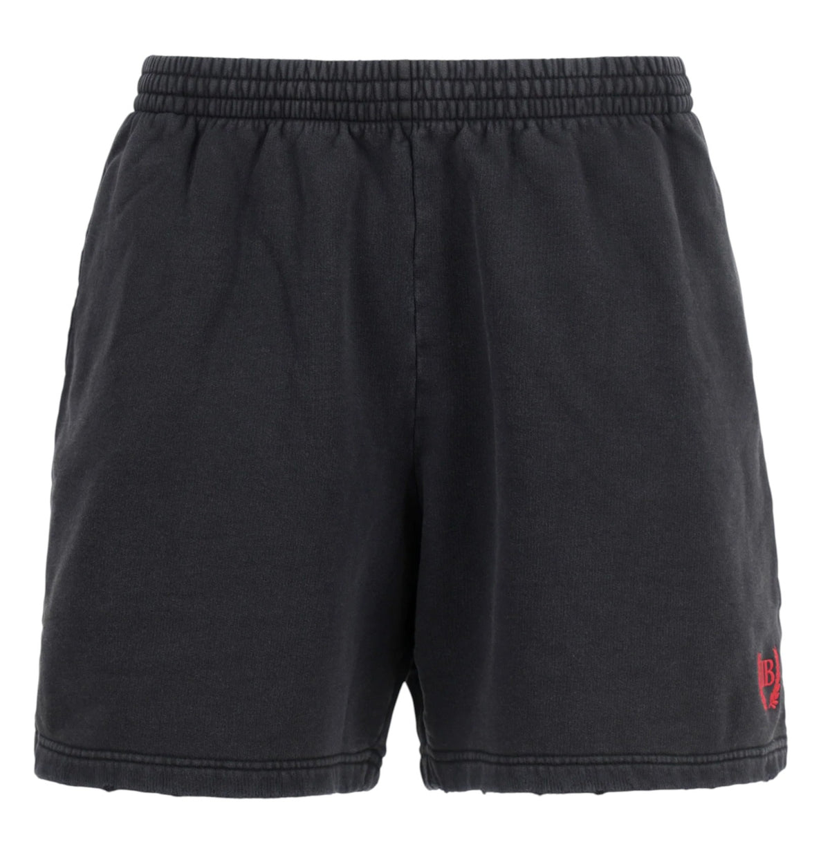 Balenciaga Laurel Classic Dry Fleece Shorts Black