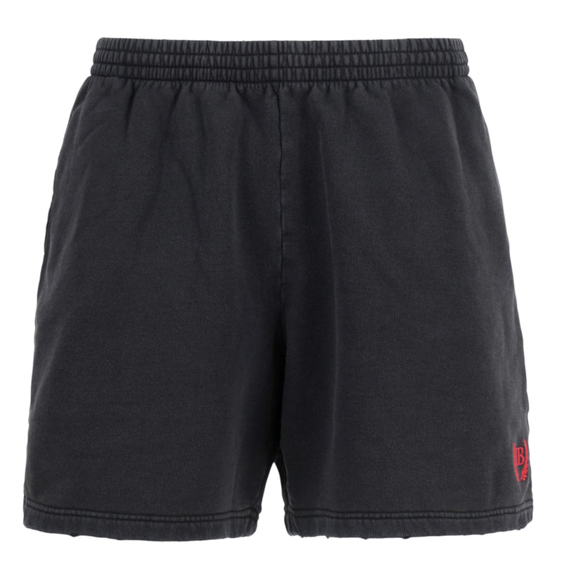 Balenciaga Laurel Classic Dry Fleece Shorts Black