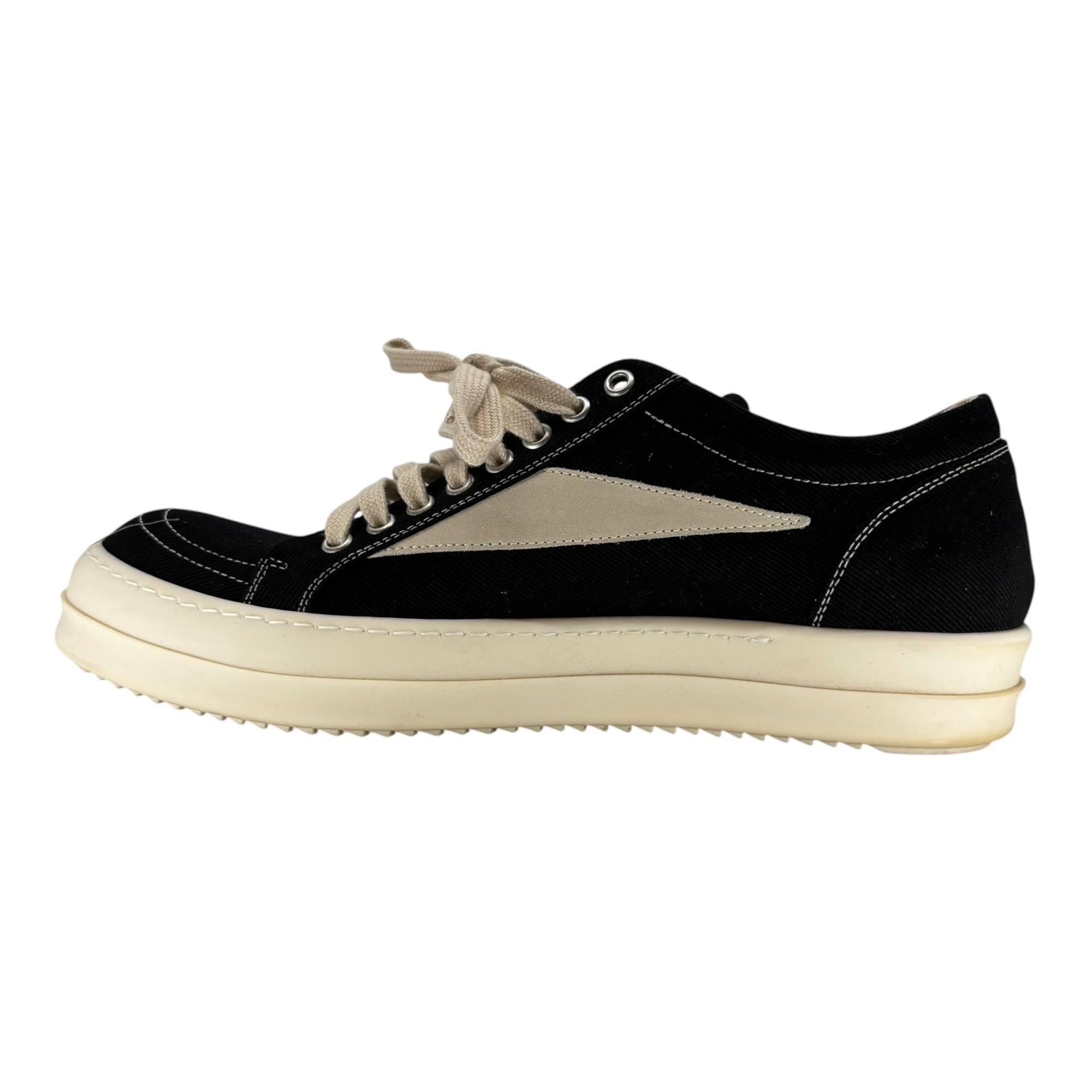 Rick Owens DRKSHDW Vintage Low Black Milk