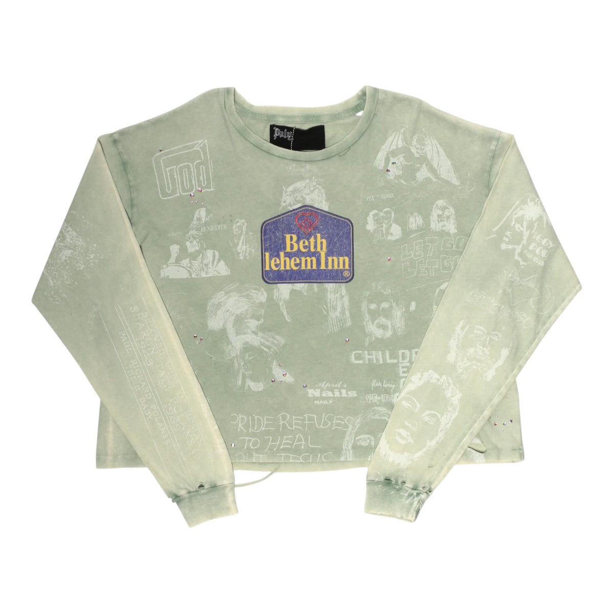 Paly Hollywood Bethlehem L/S Tee Green