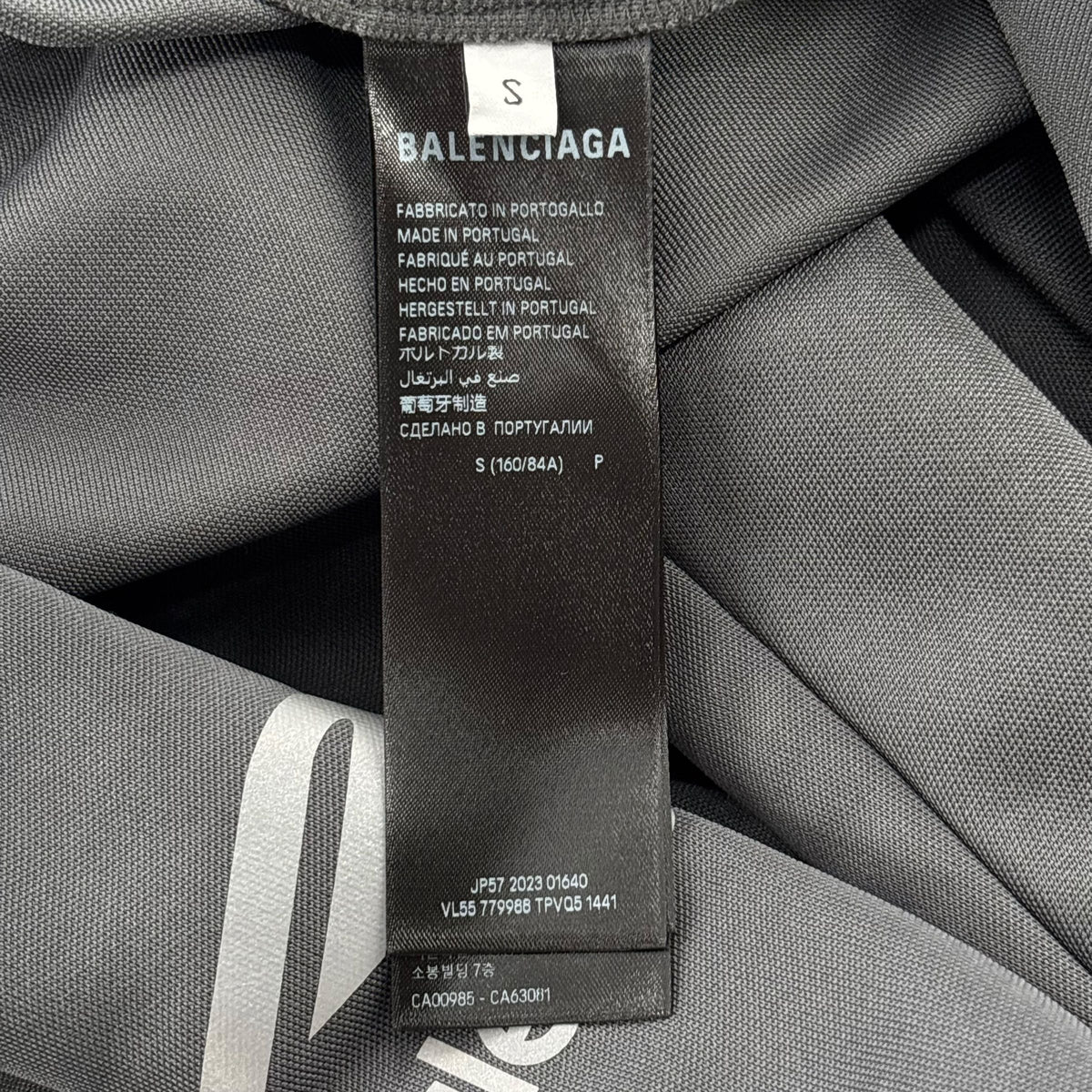 Balenciaga 3B Skiwear Longsleeve Jersey Grey