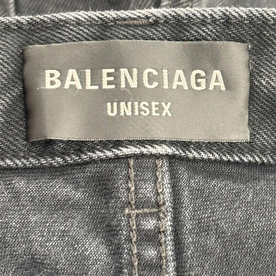 Balenciaga Baggy Denim Black