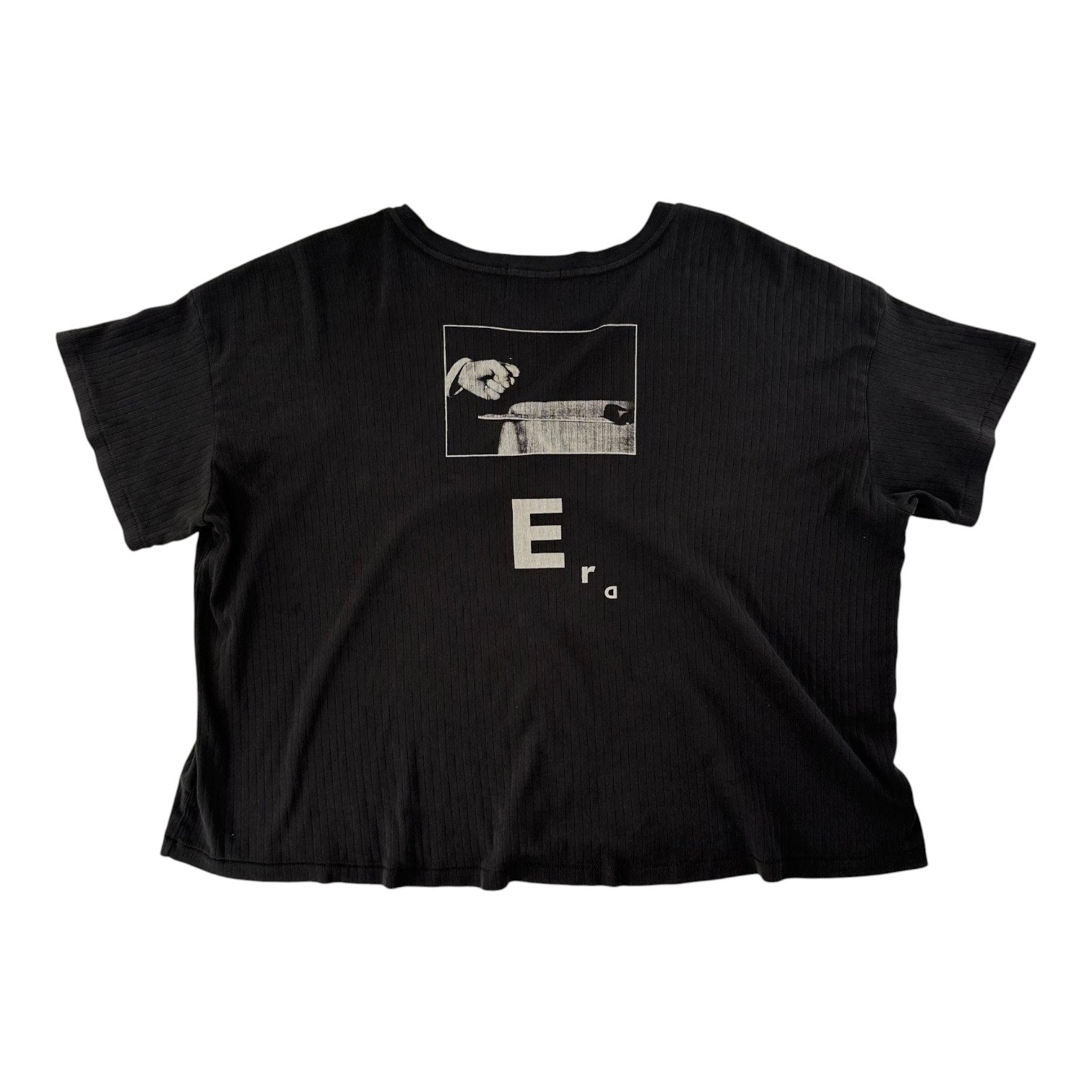 ERD Snake Boy Rib Tee Black