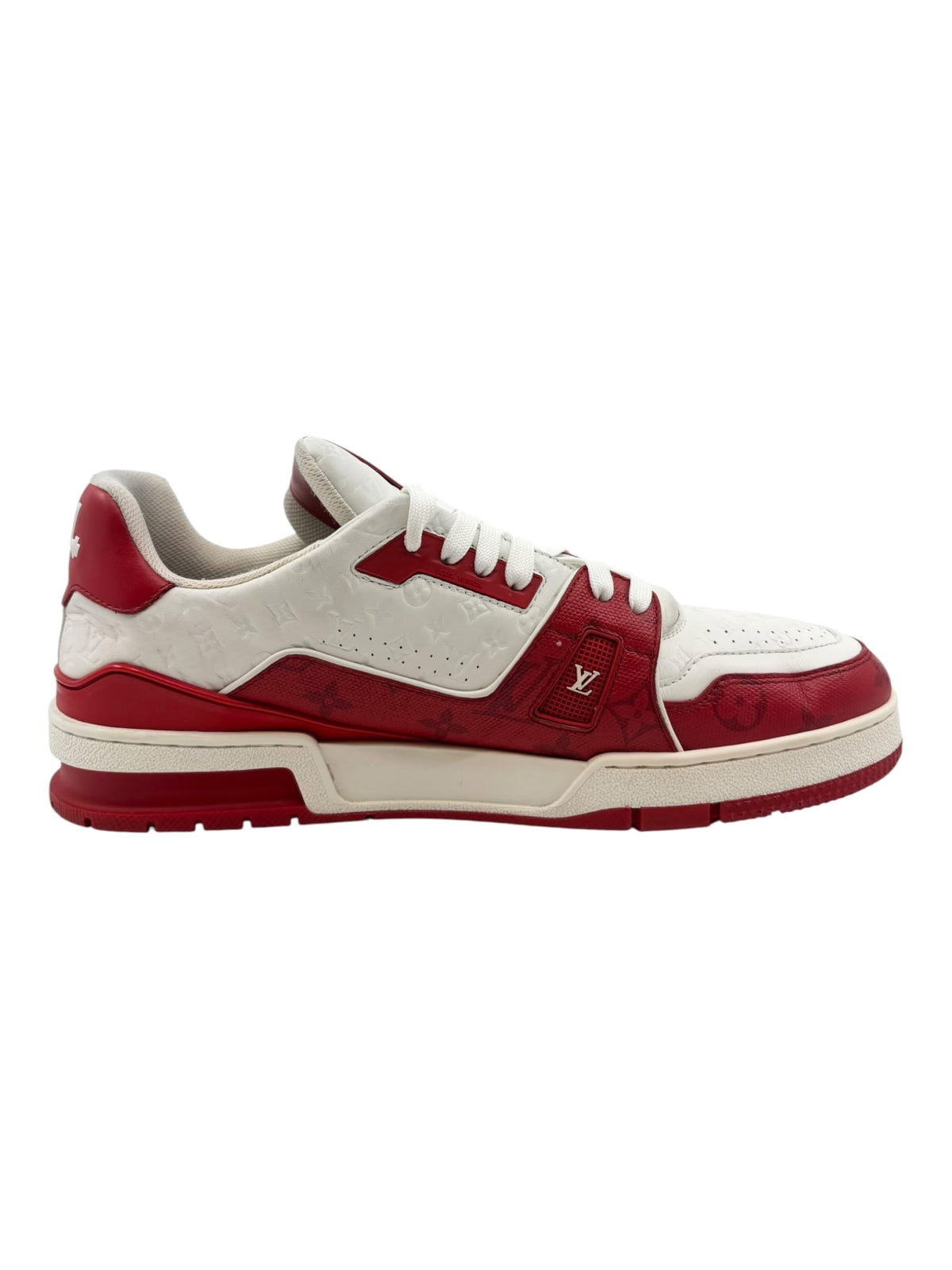 Louis Vuitton Trainer Red White