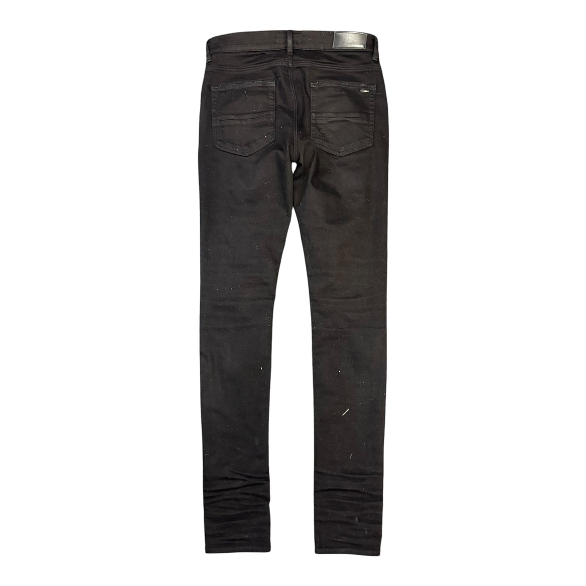 Amiri Mx1 Silver Patch Jeans