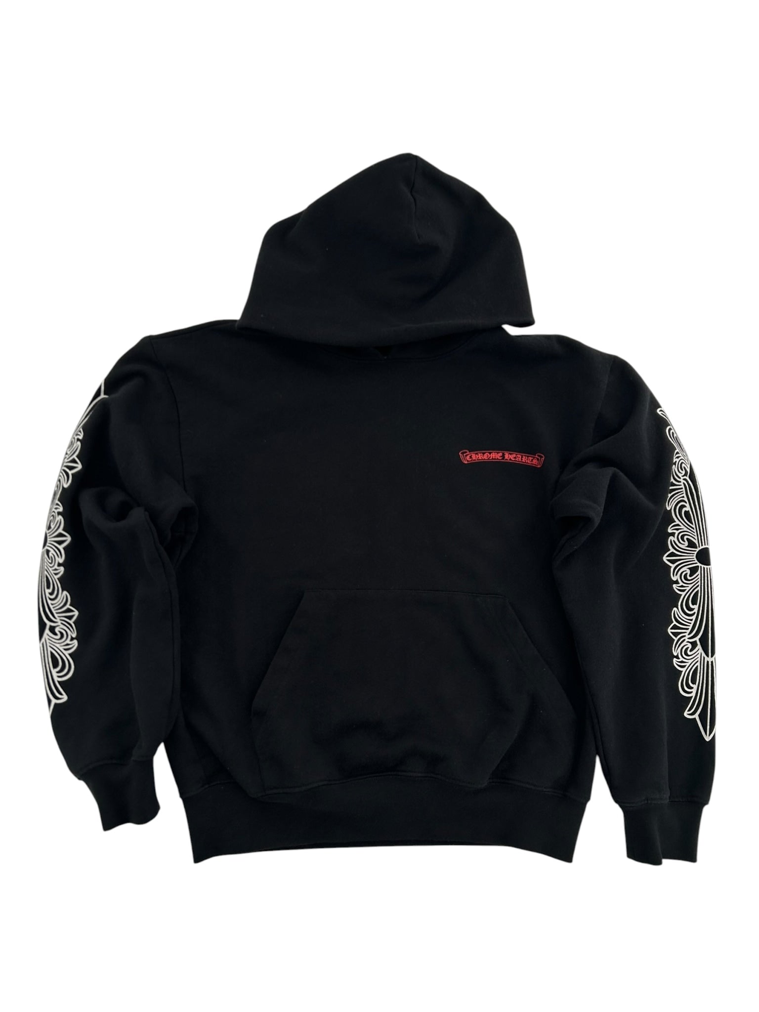 Chrome Hearts Matty Boy Flower Chomper Hoodie Black