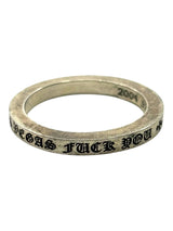 Chrome Hearts Las Vegas F You SIlver Ring
