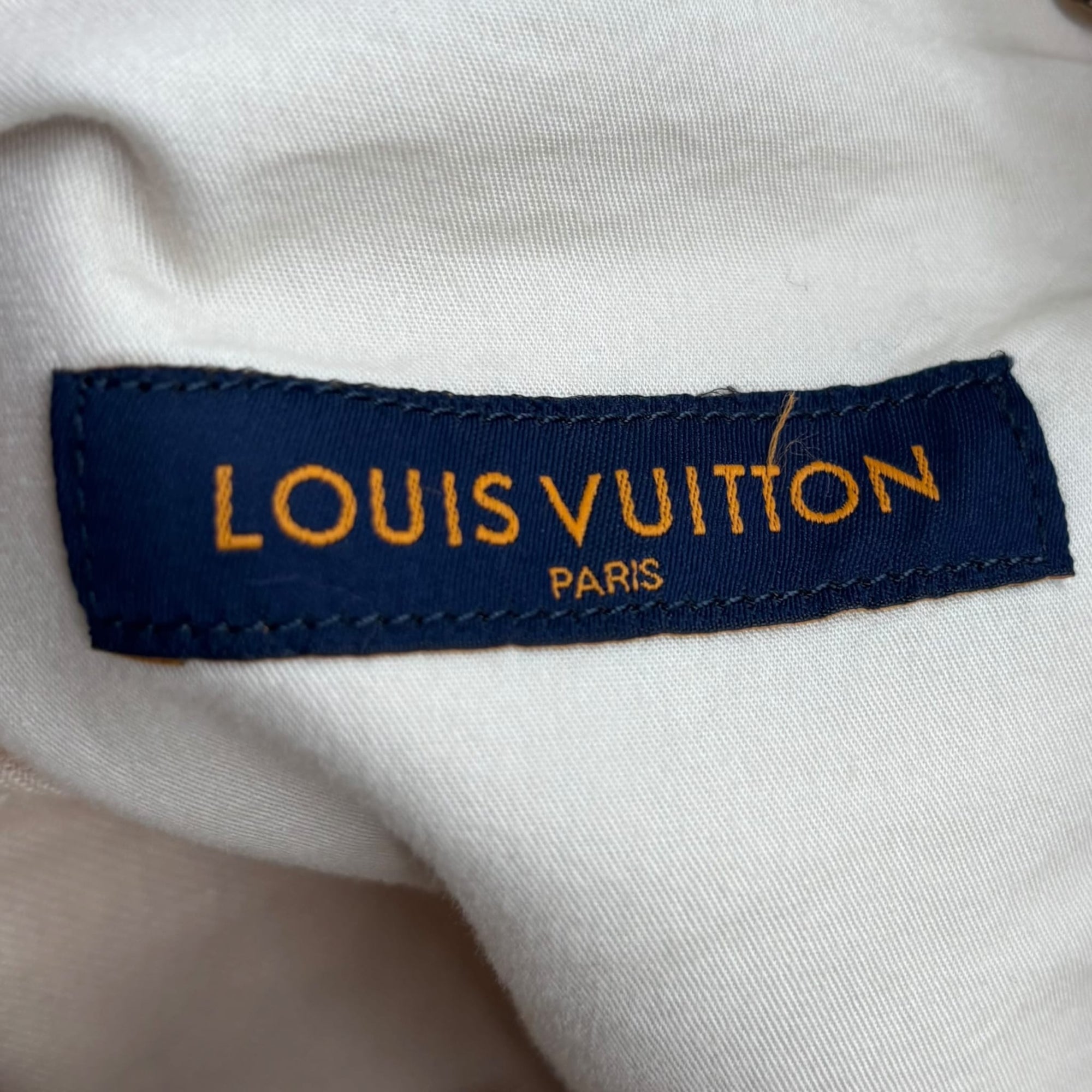 Louis Vuitton Cream Monogram Double Knee Pant