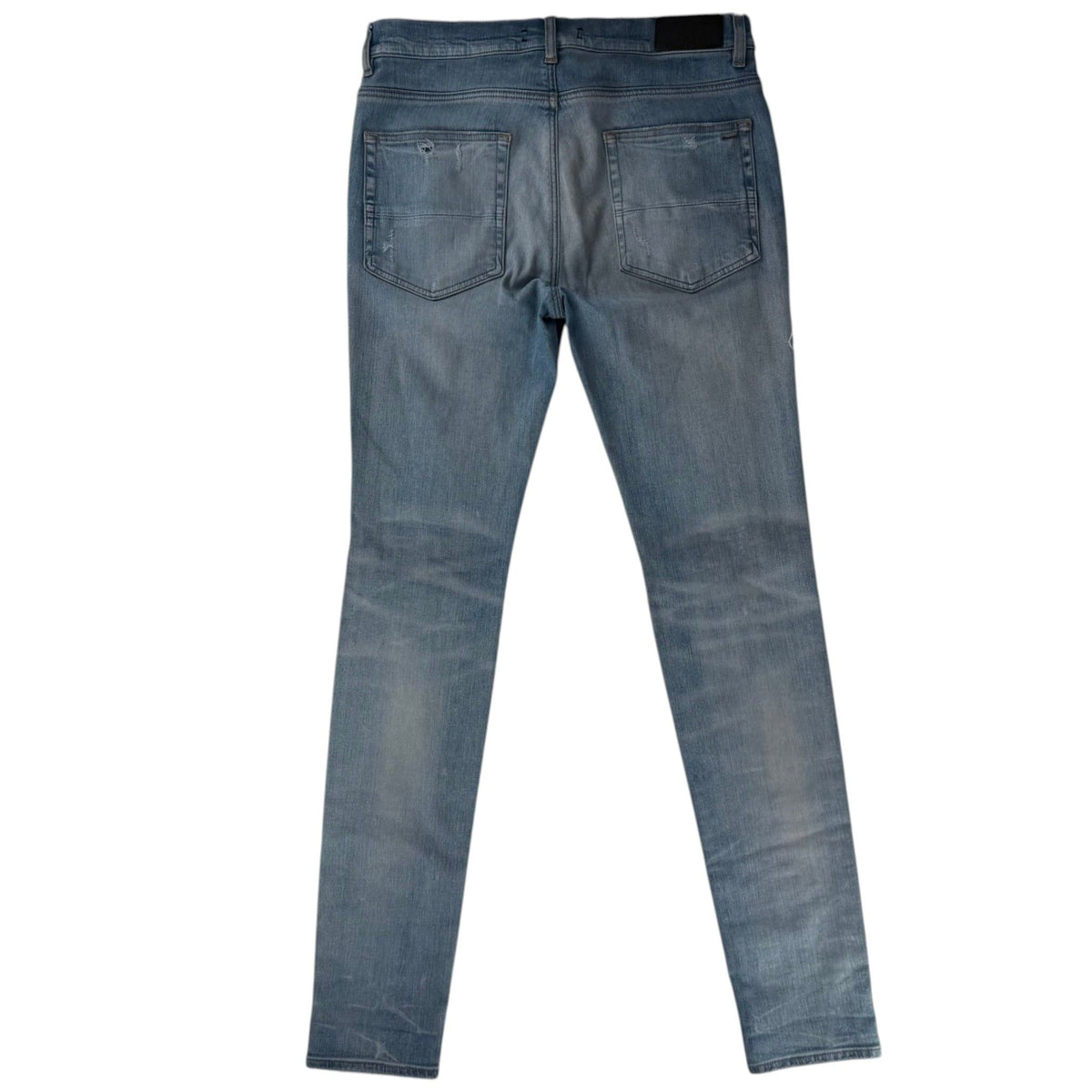 Amiri Distressed Jeans Dark Blue
