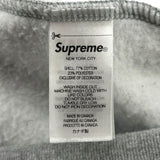 Supreme S Logo Zip Up Hooded Sweatshirt (FW25) Heather Grey