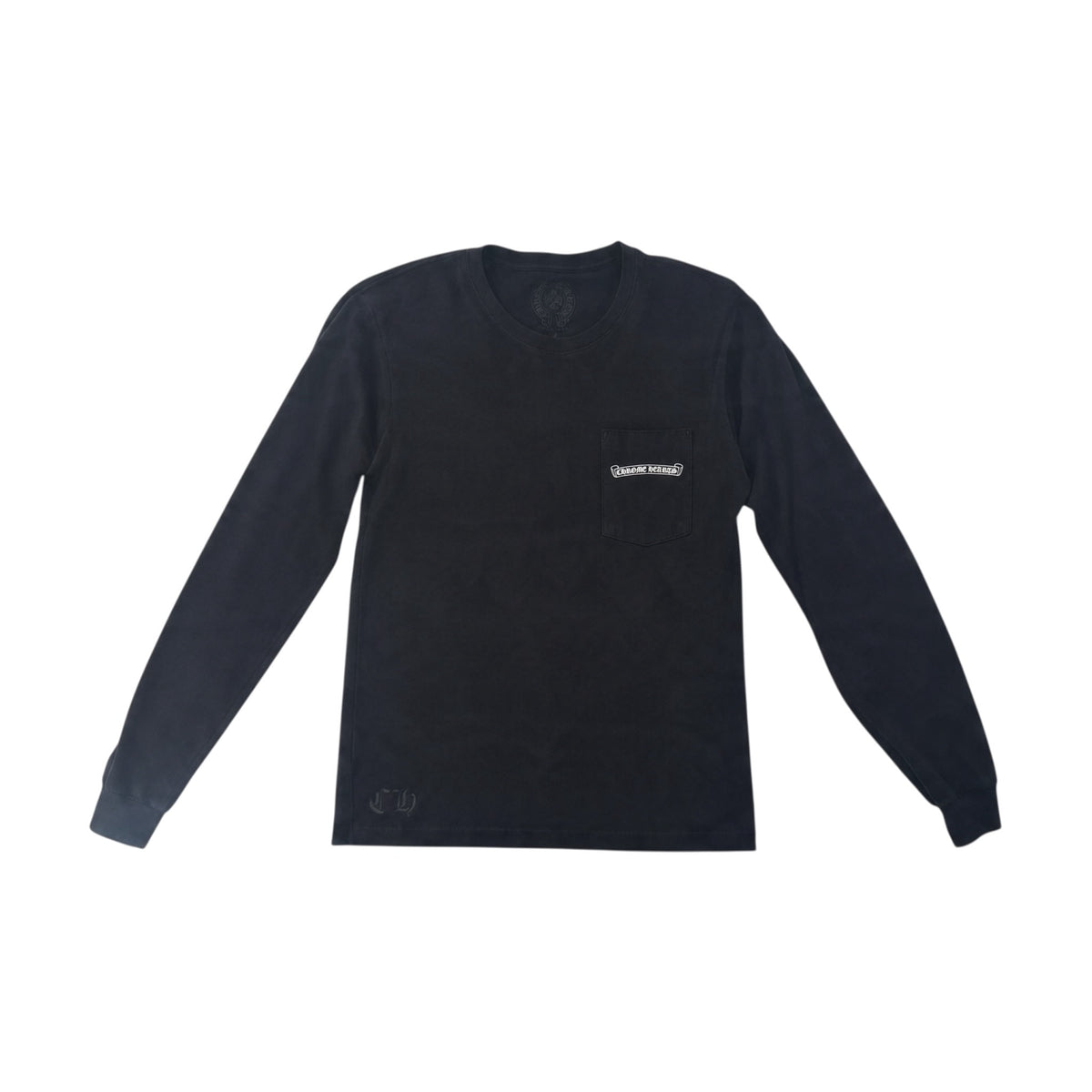 Chrome Hearts Script Letter Logo L/S T-shirt Black