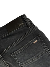 Amiri MX1 Suede Patch Jeans Black/Red