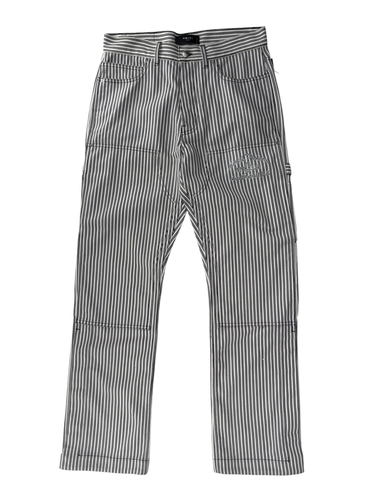 Amiri Striped Double Knee Pants