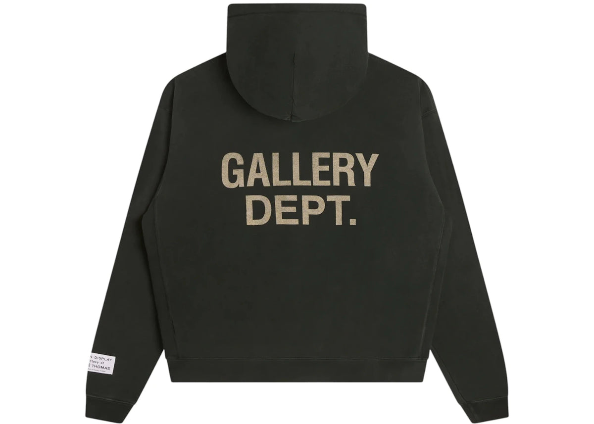 Gallery Dept. 90's GD Logo Hoodie Vintage Black