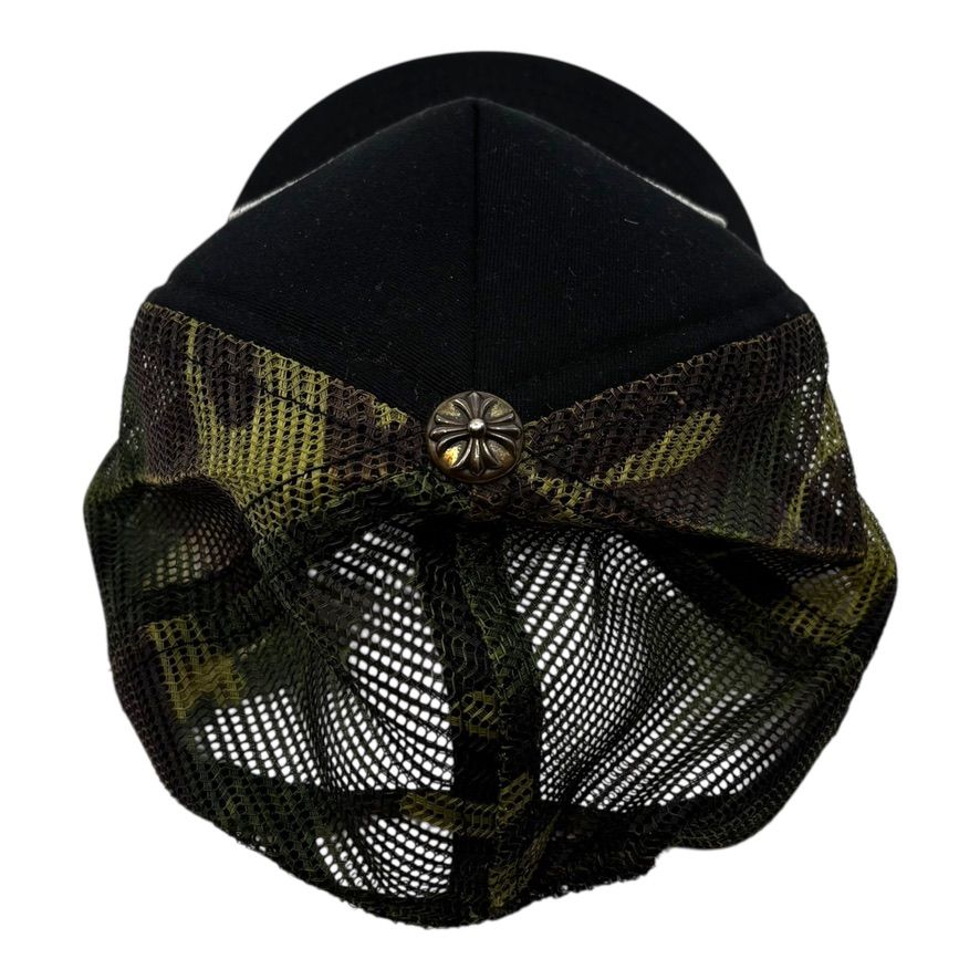 Chrome Hearts CH Hollywood Trucker Hat Black/Camo