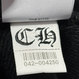 Chrome Hearts Embroidered CH Logo Beanie Black