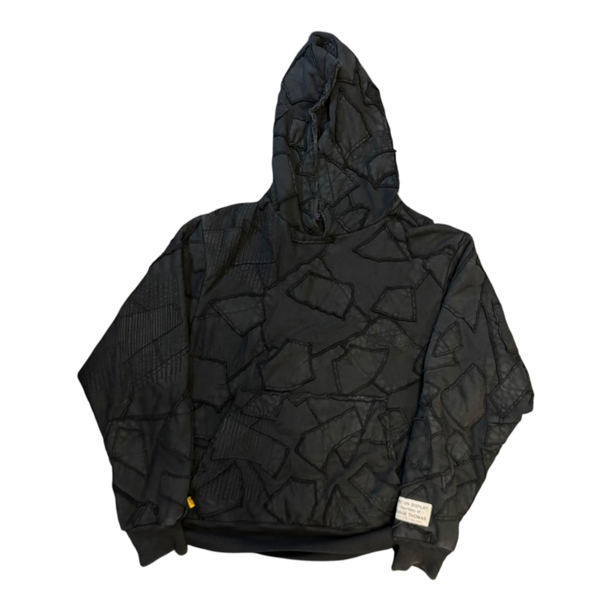 Gallery Dept. Quilted Hoodie Black