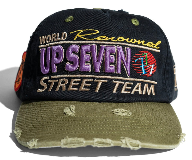UpSeven Intl Street Team Hat Black Green