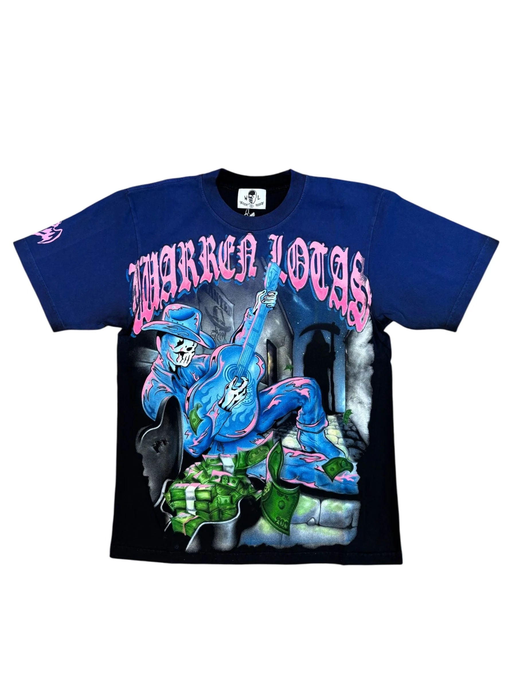 Warren Lotas No Country Tee "Blue"