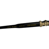 Chrome Hearts Cox Ucker Glasses Black Gold
