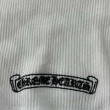 Chrome Hearts Horseshoe Ribbed Tank Top White