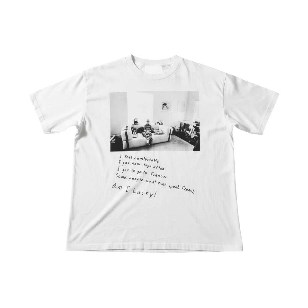 Sadboy Saga Scratch Tee White