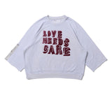 Paly Love Needs Care Crewneck Grey