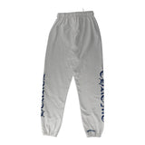 Chrome Hearts Horseshoe Script Sweatpants White Blue