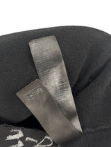 Balenciaga Skater Zip-Up Hoodie Black