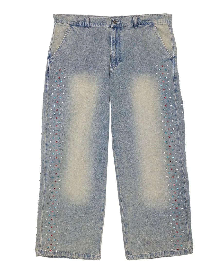 Cactus Valley Crystal Cactus Denim