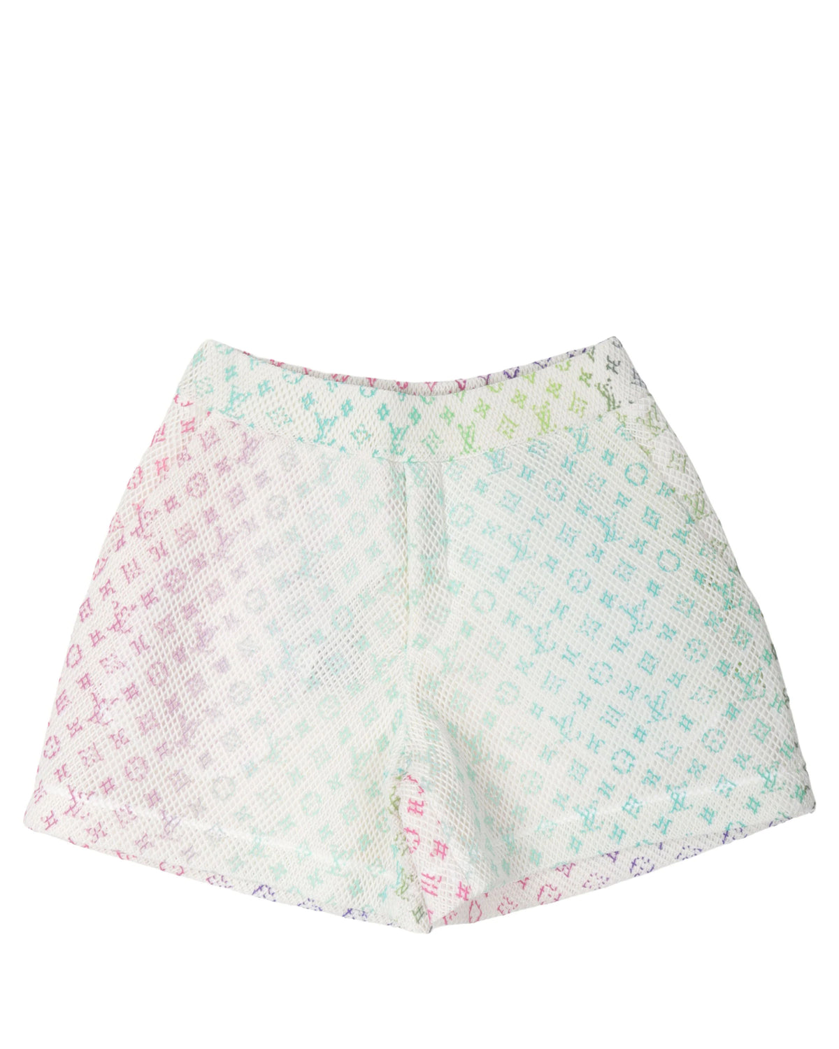 Louis Vuitton Amen Break Mesh Shorts White