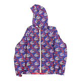 Gucci GG Monogram Supreme Jacket Blue Red White