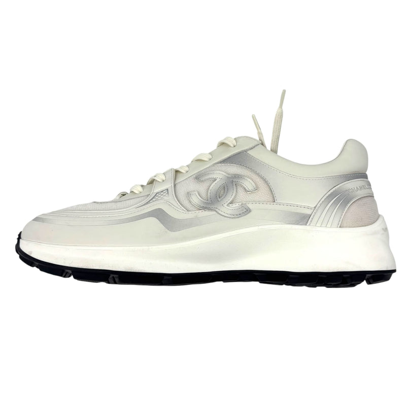 Chanel Leather Trainer White