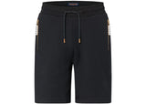 Louis Vuitton Embroidered Jersey Shorts Black