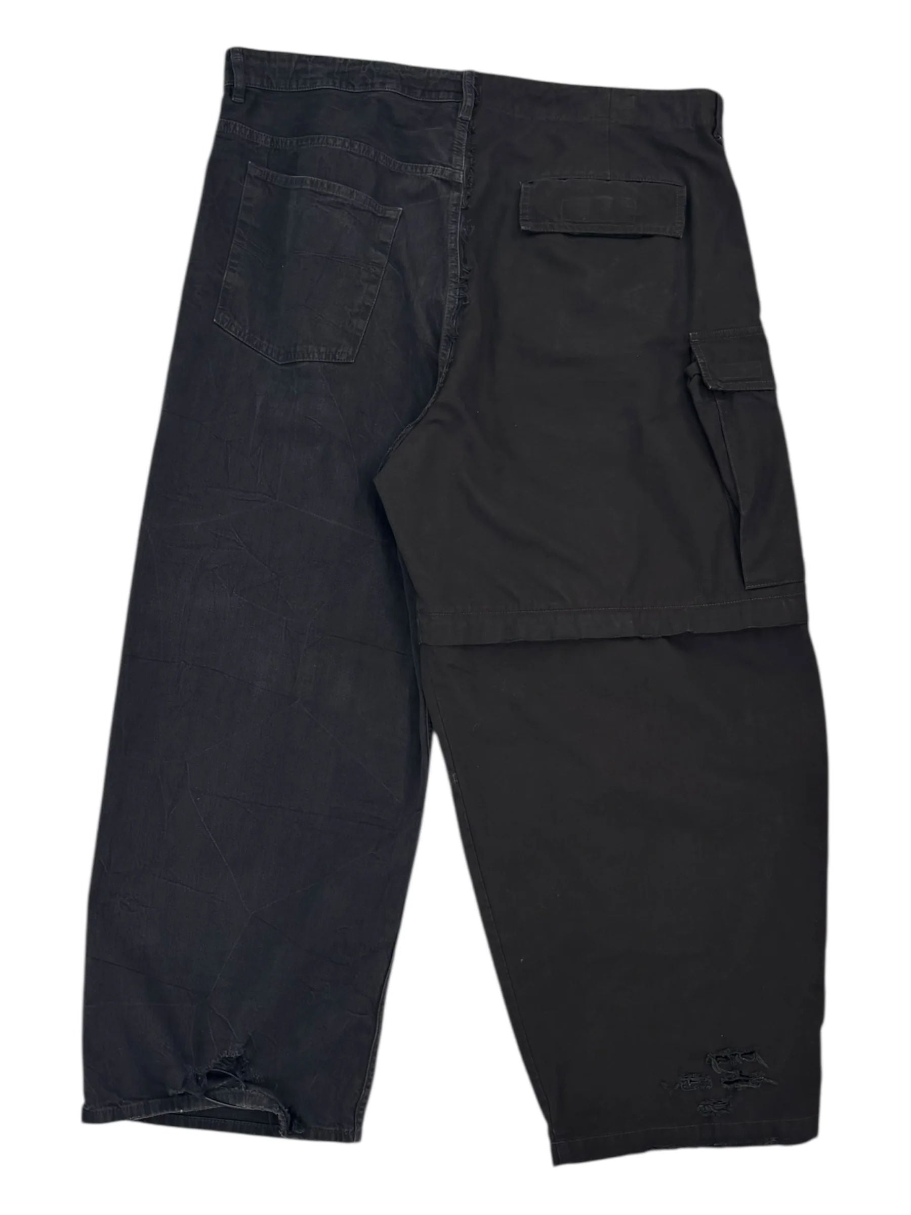 Balenciaga Hybrid Baggy Pants "Black"