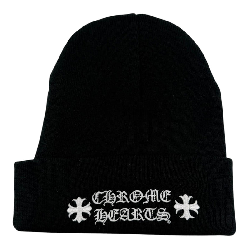 Chrome Hearts Logo Beanie Black