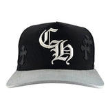 Chrome Hearts Cross Patch Hat Black Grey