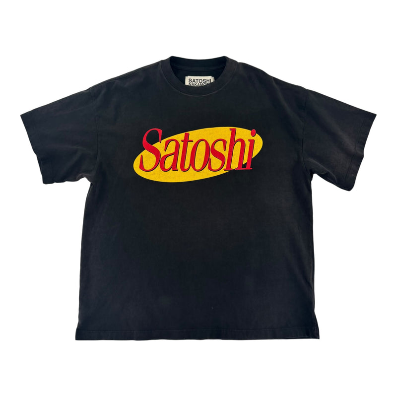Satoshi Sitcom Tee Black