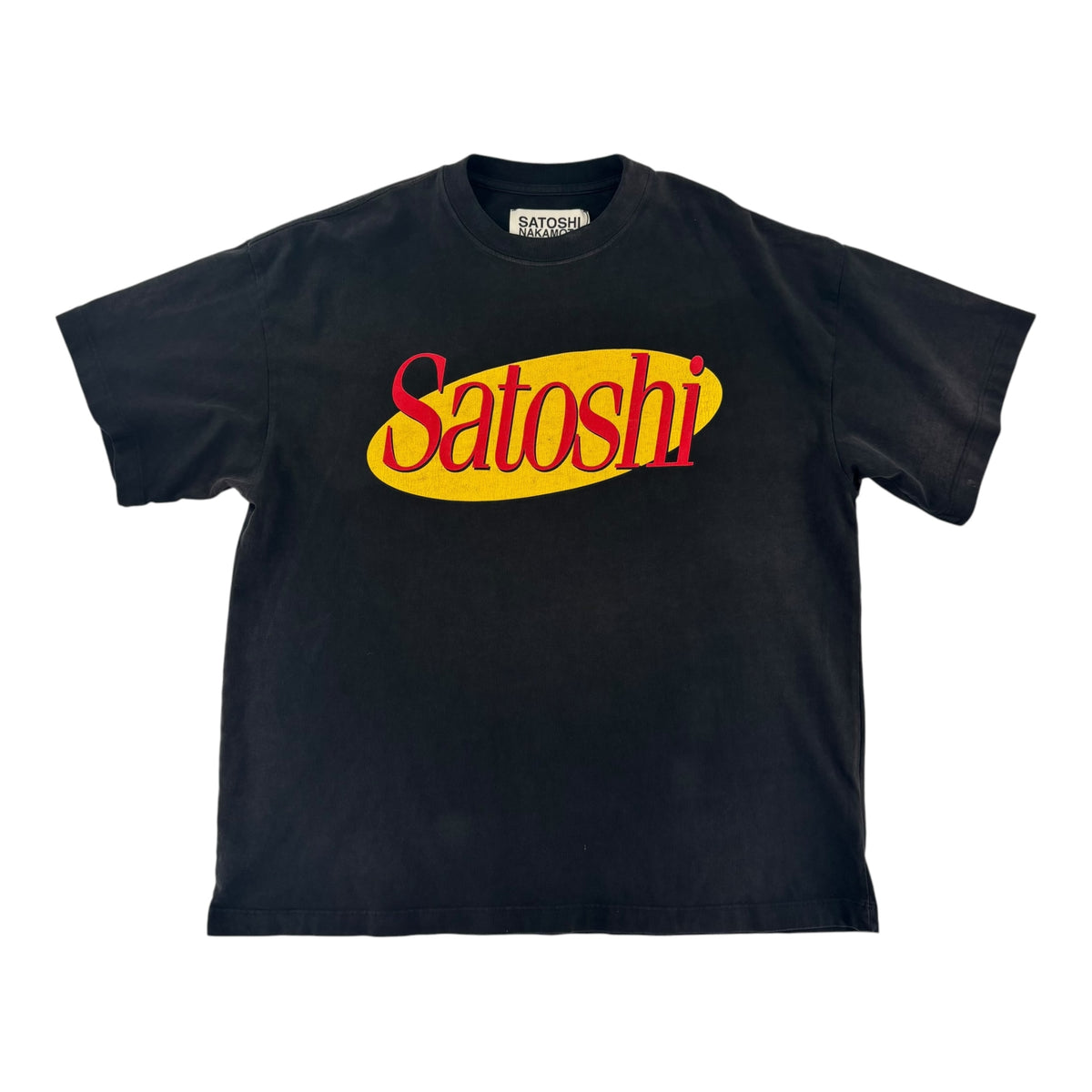 Satoshi Sitcom Tee Black