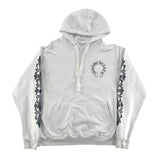 Chrome Hearts Floral Horseshoe Hoodie White
