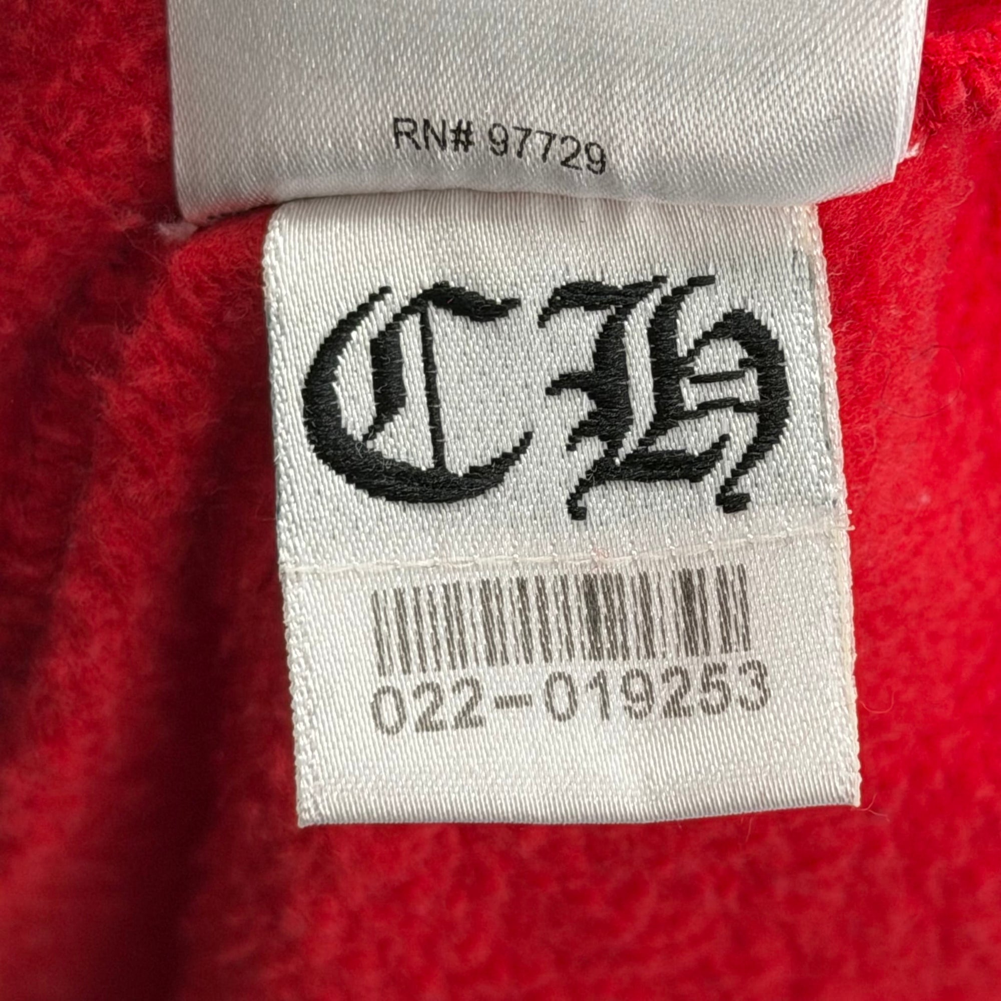 Chrome Hearts Matty Boy Chomper Hoodie Red White Blue
