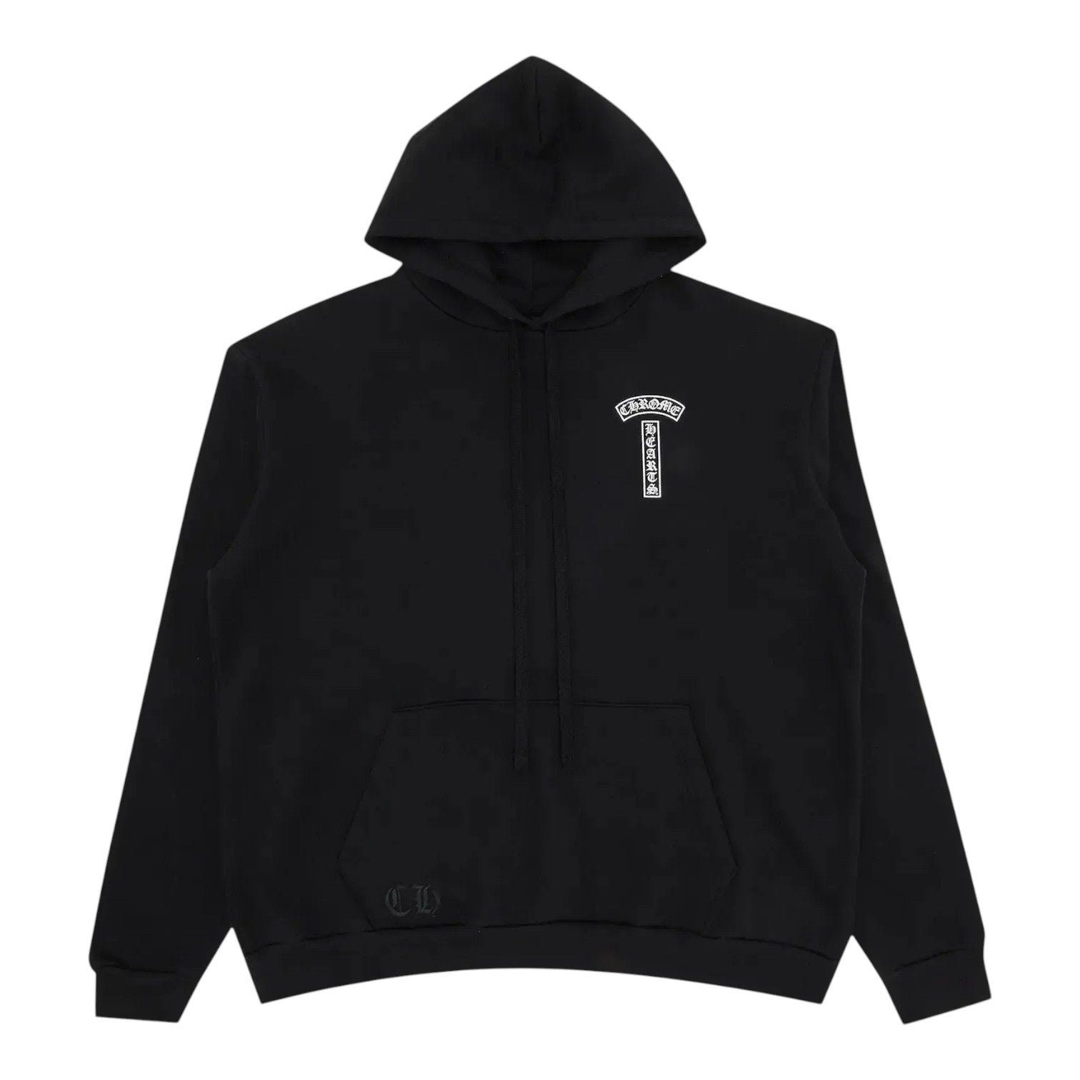 Chrome Hearts T Bar Logo USA Hoodie Black