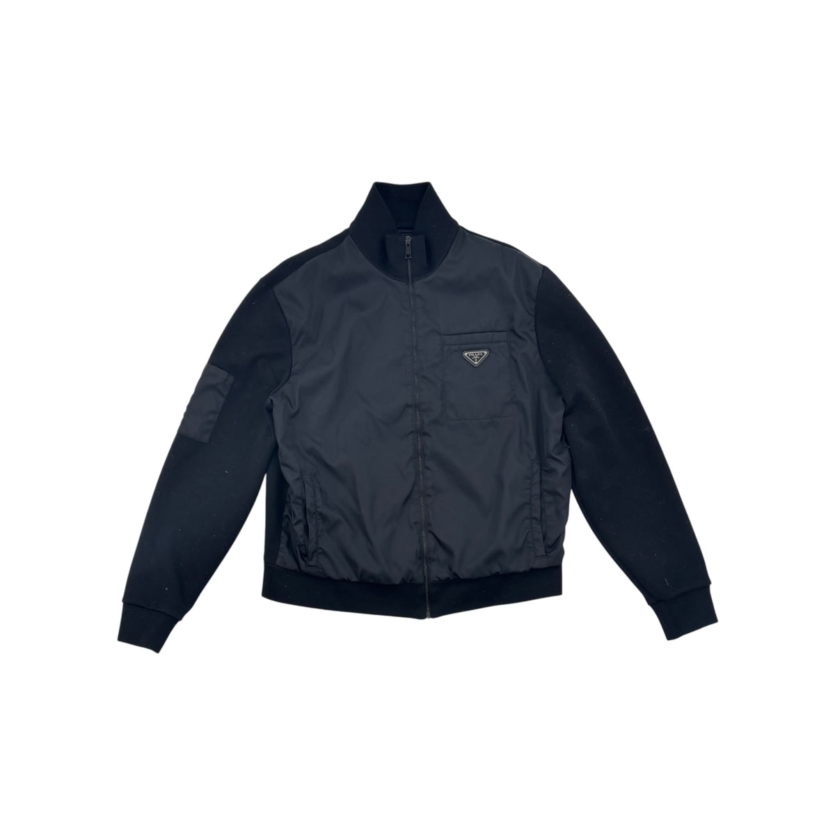 Prada Re-Nylon Windbreaker Black
