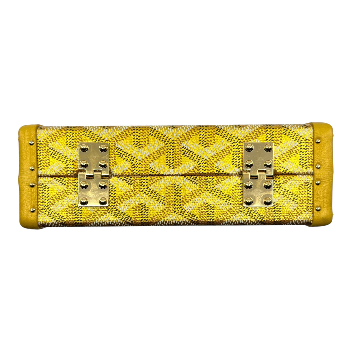Goyard Minaudiere Trunk Bag Gold